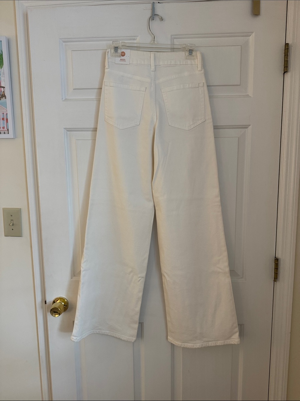 Wide Leg cream white NWT - Picture 4 of 8